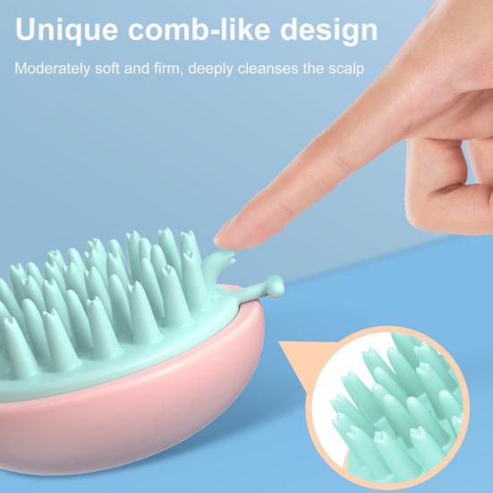 1/4Pcs Wash Brush Long Handle Removable Design Scrubbing Brush Anti-Slip Elastic Band Hair Cleaning Helper