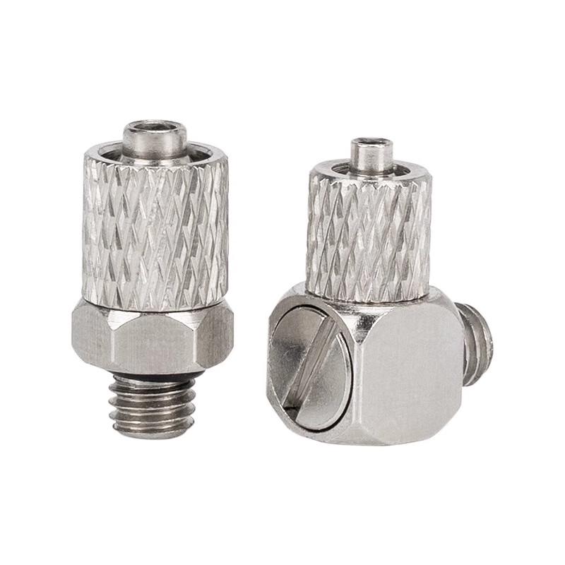 Xin Lihang Micro Quick-Twist Pneumatic Connectors, PC6-M4 (10-Pack)