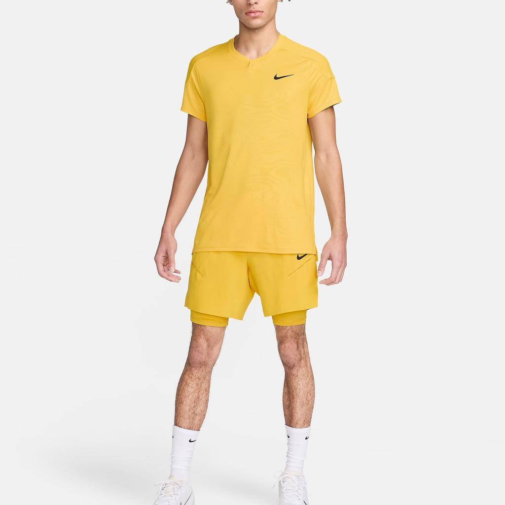 New Nike T-Shirts Men Yellow FD5261-709
