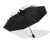1pc Zebra Print Automatic Umbrella Portable Home Essential Umbrella, Iron Umbrella Structure Suitable for All Seasons yy251123114