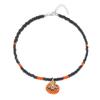 Millet Bead Necklace Goth Dark Wind Halloween Ornament Pumpkin Cat Spider Collarbone Chain Female