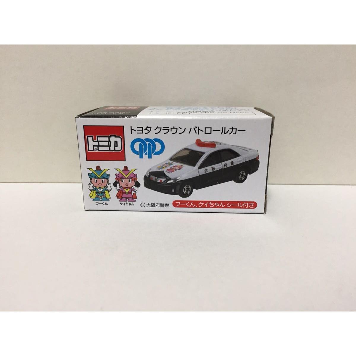 Used Tomica Osaka Prefectural Police Toyota Crown Police Car Early model New, unopened, limited