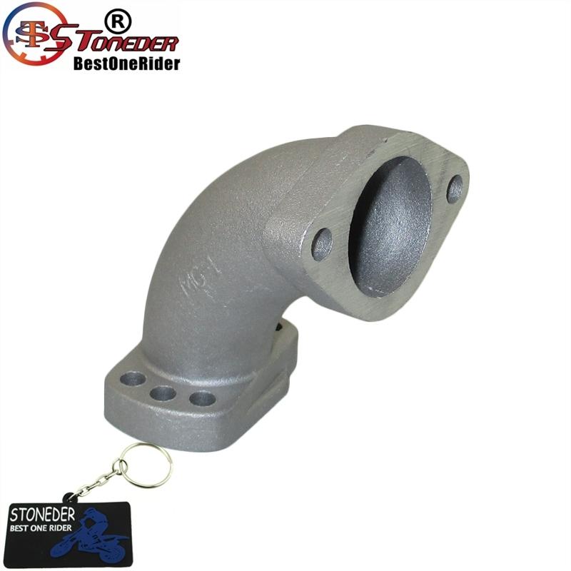 STONEDER Oversized 28mm 30mm Manifold Intake Pipe For PE26 PE28 VM24 VM26 PWK TM TB 28 Carb Pit Dirt Bike Motard
