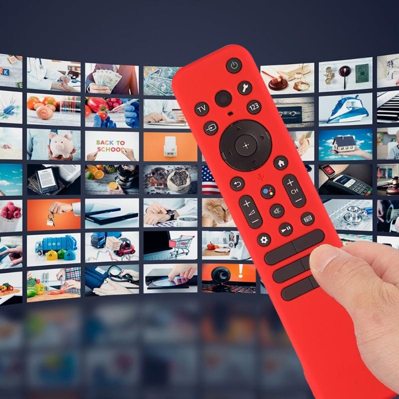 Silikonhülle für RMF TX810U TV-Fernbedienung, stoßfeste Schutzhülle, rutschfeste Box-Controller-Tasche