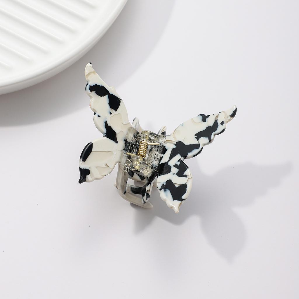 New Fairy Acetate Fiber Butterfly Hair Claw Colorful French Hair Styling Tools Accessories Retro Hair Clamps Sweet Hair Clip