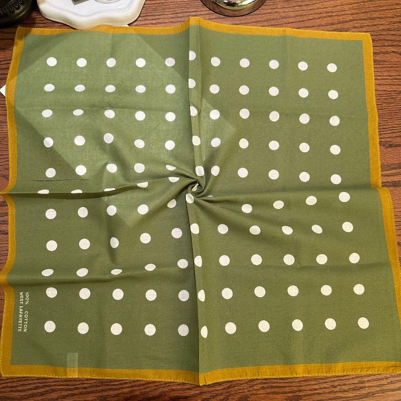 Spring and Autumn pure cotton 55cm small square scarf women's literary silk scarf versatile decorative scarf thin headscarf headband scarf