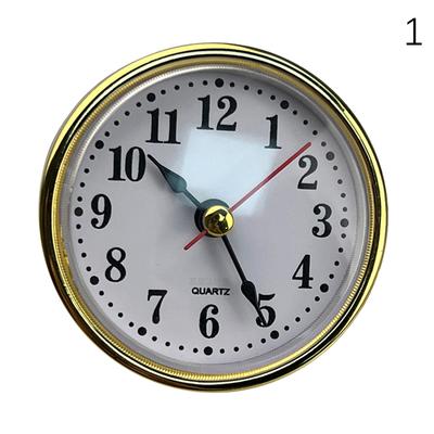 Classic Clock Craft Quartz Movement Dia.65Mm Round Clocks Insert Roman Number Little Clock Arabic Numbers Wall Decor