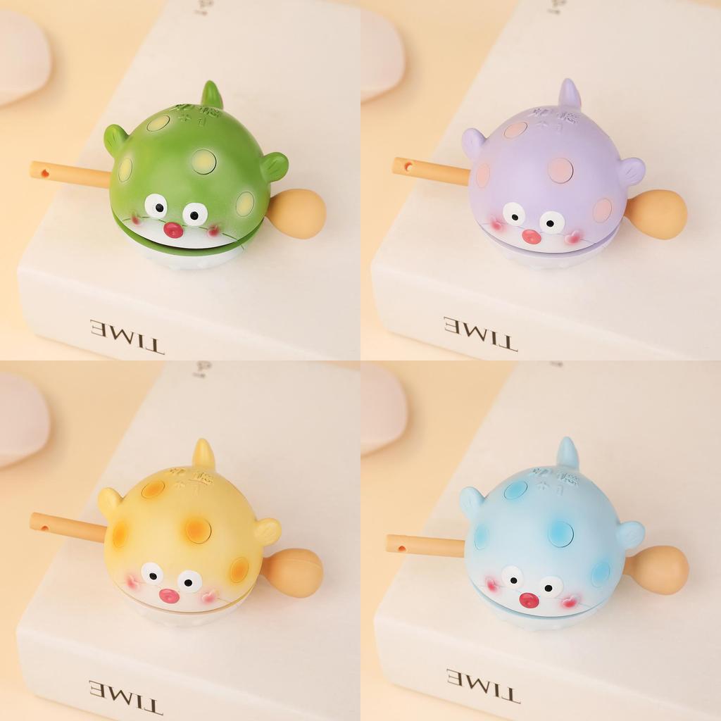 Cute Pet Wooden Fish Resin Art Decor Creative Desk Stress Reliever For Gift Giving