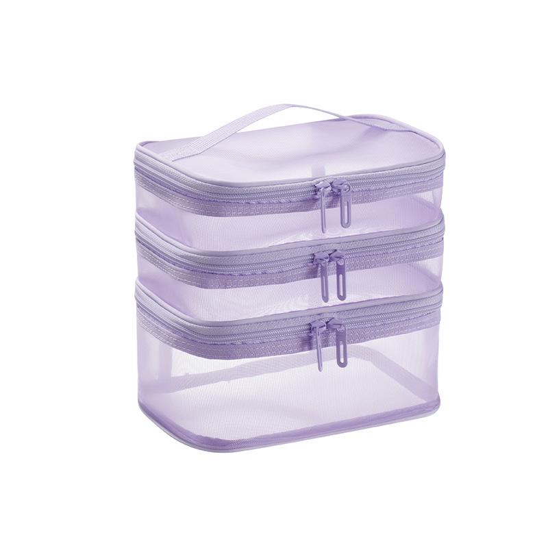 Portable Large-Capacity Toiletry and Cosmetic Bag with Palace Style and Optional Logo
