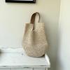 Summer Beach Vintage Handmade Woven Shoulder Bag Raffia Rattan Shopping Bags Bohemian Ladies Summer Travel Vacation Casual Tote