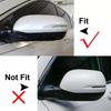 For US Version Honda CR-V CRV 2017-2020 Car Sticker Rearview Side Mirror Cover Wing Cap Exterior Door Rear View Case Trim Carbon