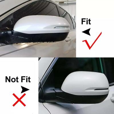 For US Version Honda CR-V CRV 2017-2020 Car Sticker Rearview Side Mirror Cover Wing Cap Exterior Door Rear View Case Trim Carbon