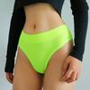 Women Solid 3PCS/Set Panties Sexy Middle Waist G-String Thong Femal Soft Nylon Lingerie Stretch T-Back Thong Underwear