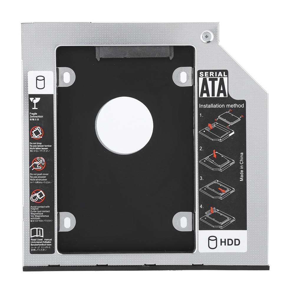 Festplattenhalterung Leichtes Computerzubehör Aluminiumlegierung Verdickt für 9,5 MM SSD