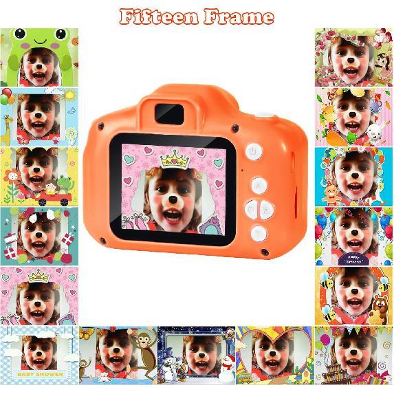 Kids Digital Camera, Christmas Birthday Gifts for Boys Age 3-9, HD Digital Video Cameras for Toddler, Portable Toy for 3 4 5 6 7 8 Year Old Boy with
