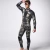 Mens 1.5mm Neoprene Camo Wetsuit Diving Snorkeling Swimming Warmth Protection Full Body Suit
