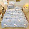 Cartoon Cute Bear Throw Blankets Super Soft Fluffy Lightweight Comfortable Flannel Couch Bed Blanket for All Season Kids Gifts