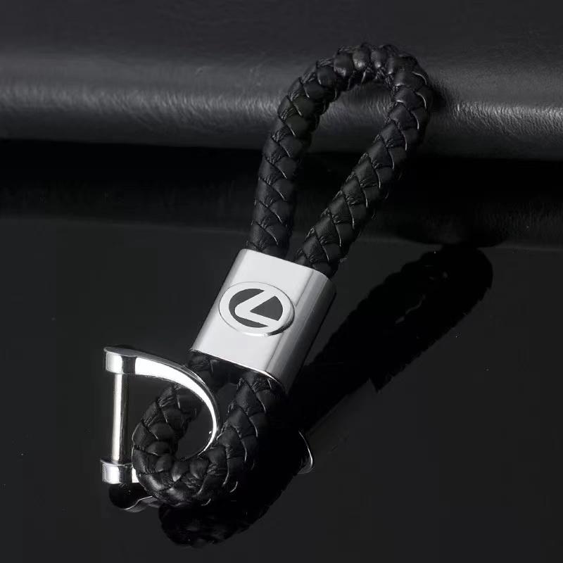 

1Pc Car Braided Rope Car Keychain Gift Keyring Pendant For Lexus F SPORT ES RX NX LS UX LM LX GX LC RZ IS CT GS RC HS SC TX LBX