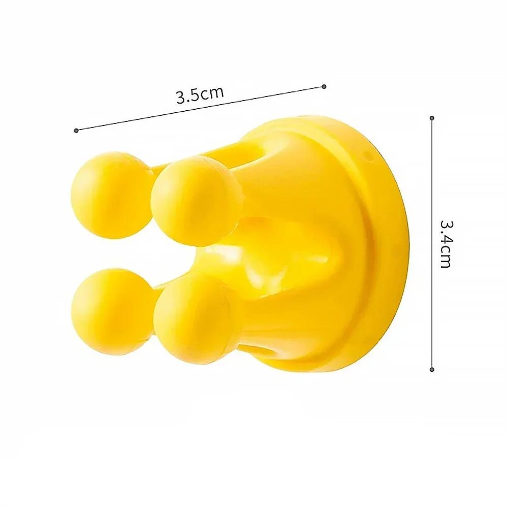 Silicone Toothbrush Holders Waterproof Self Adhesive Multi-Function Hooks Toothbrush Holders