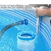 Skimmer Schlauchadapter Pool Bodensauger Schlauchadapter Ersatz für Aufstellpool Skimmer Wandmontage Zubehör