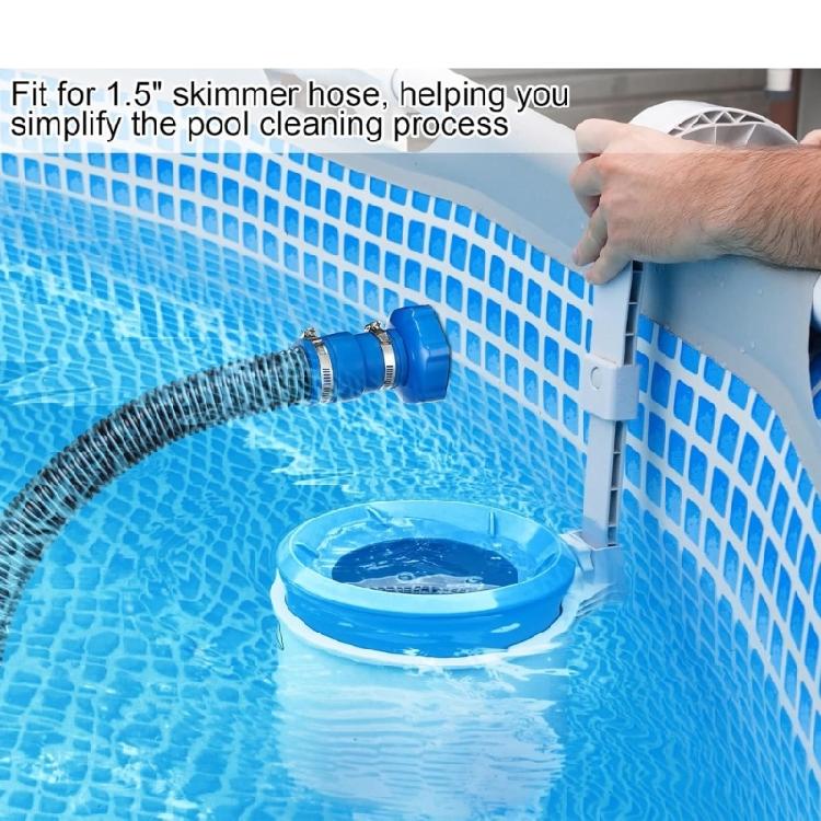 Skimmer Schlauchadapter Pool Bodensauger Schlauchadapter Ersatz für Aufstellpool Skimmer Wandmontage Zubehör