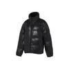 Glossy Short Down Jacket Unisex Outerwear Black 928655-01