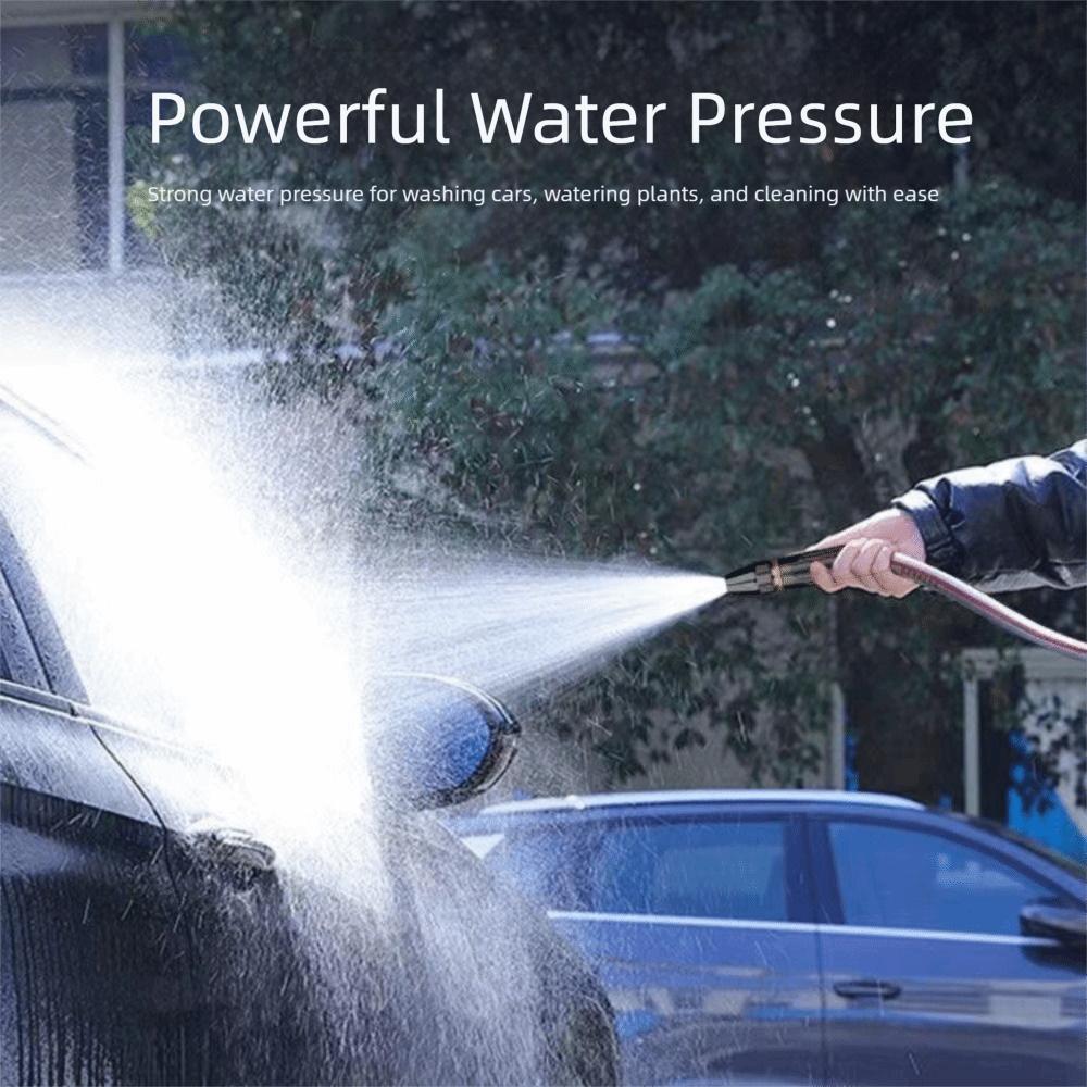 High Pressure Car Water Sprayer 5/10/20/30m Hose Watering Tube Nozzle Set  Car Washing