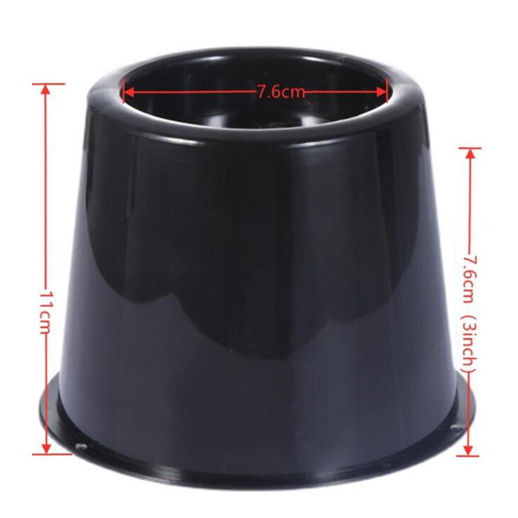 4Pcs Home Cabinet Furniture Legs Lifting Increased Feet Pad Luminous Non-Slip Heavy Duty Appliance Bed Riser Floor