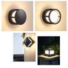 Hot Sale Good Quality Black Bedroom Bedside Wall Lamp Living Room Outdoor Waterproof LED Acrylic Ceiling Column Light