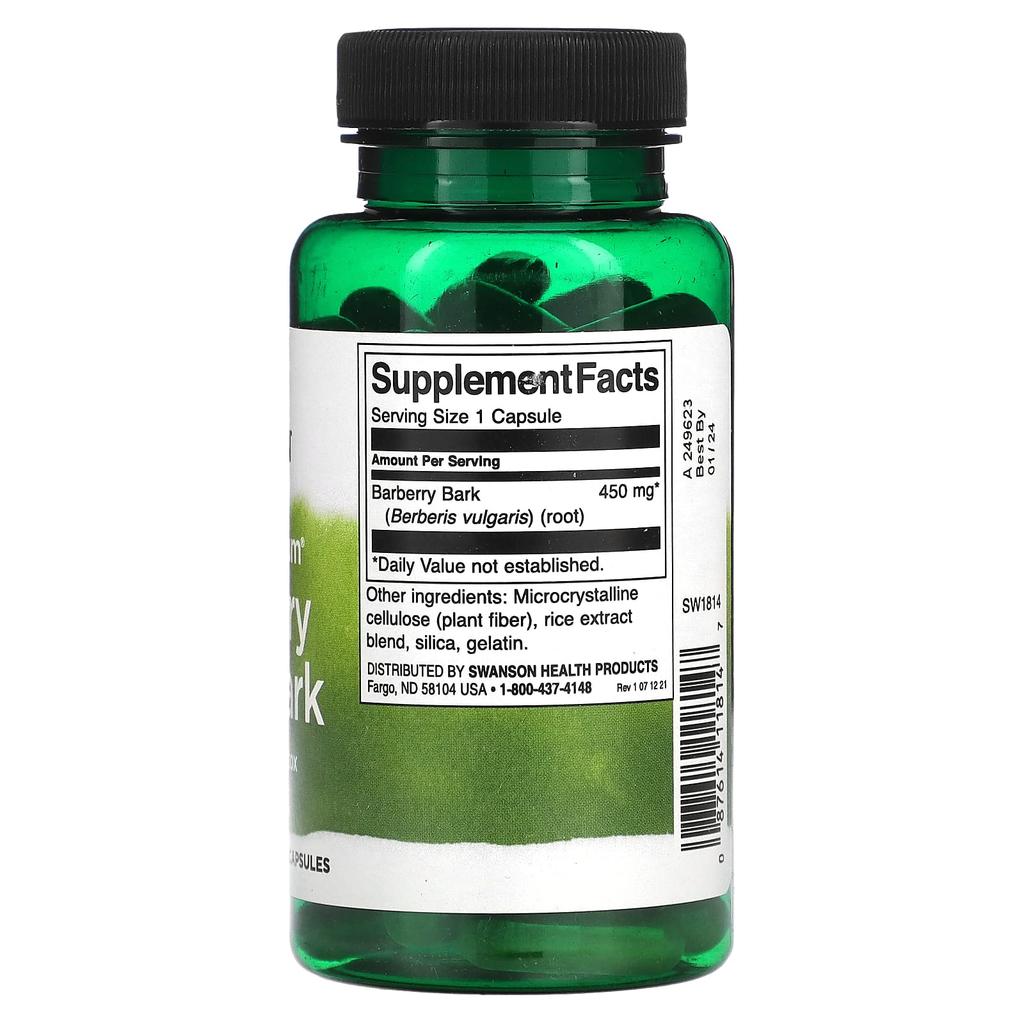 Full Spectrum Bark of the Bark of the Bark Tree, 450Mg, 60 Capsules