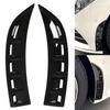 Front Bumper Spoiler Canard Glossy Black Replacement for Mercedes Benz CLA C118 X118 AMGLine 2020+