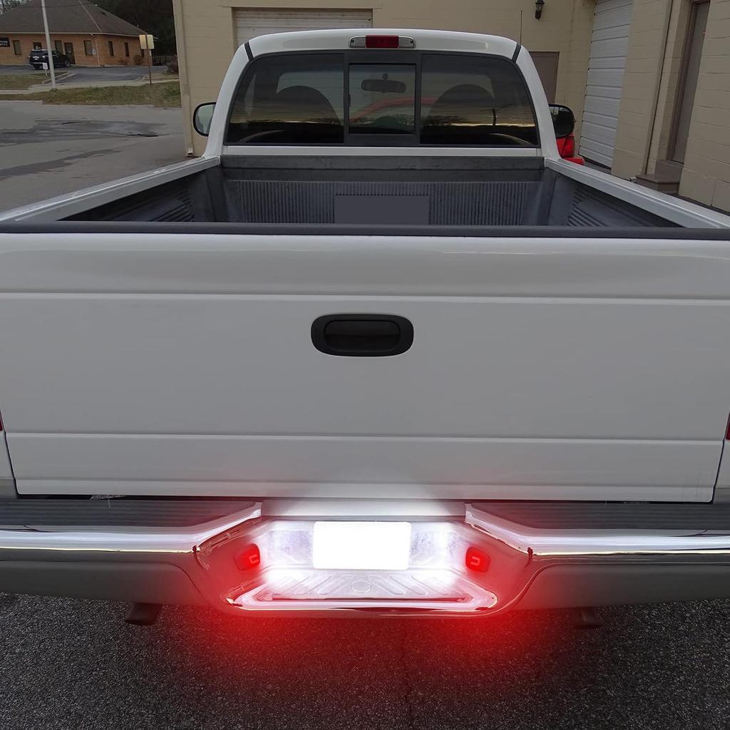 LED License Plate Light Replacement for Dodge Dakota 1997-2011,Dodge Ram Dakota 2011,Mitsubishi Raider 2006-2009,Rear Bumper Tag Number Lamp Assembly