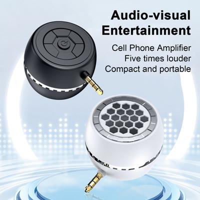 Mini alto-falante para computador Plug Play Mini alto-falante de áudio para celular Alto-falante de áudio e vídeo de grande volume direto