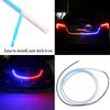 1.2m Red and Blue Warning Lights for Car Screen Lights, Tail Box Lights, Anti Rear End Explosion Flashlights, Decorative Lights