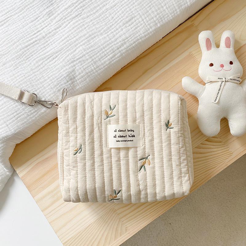 Universal Large Capacity Cotton Stroller Organizer and Handbag for Mums