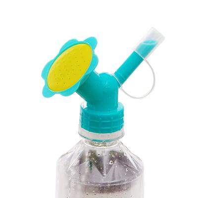 Beccuccio per Annaffiare Bottiglie a Doppia Testa Convertitore per Bottiglie di Plastica per Annaffiare Piante o Fiori
