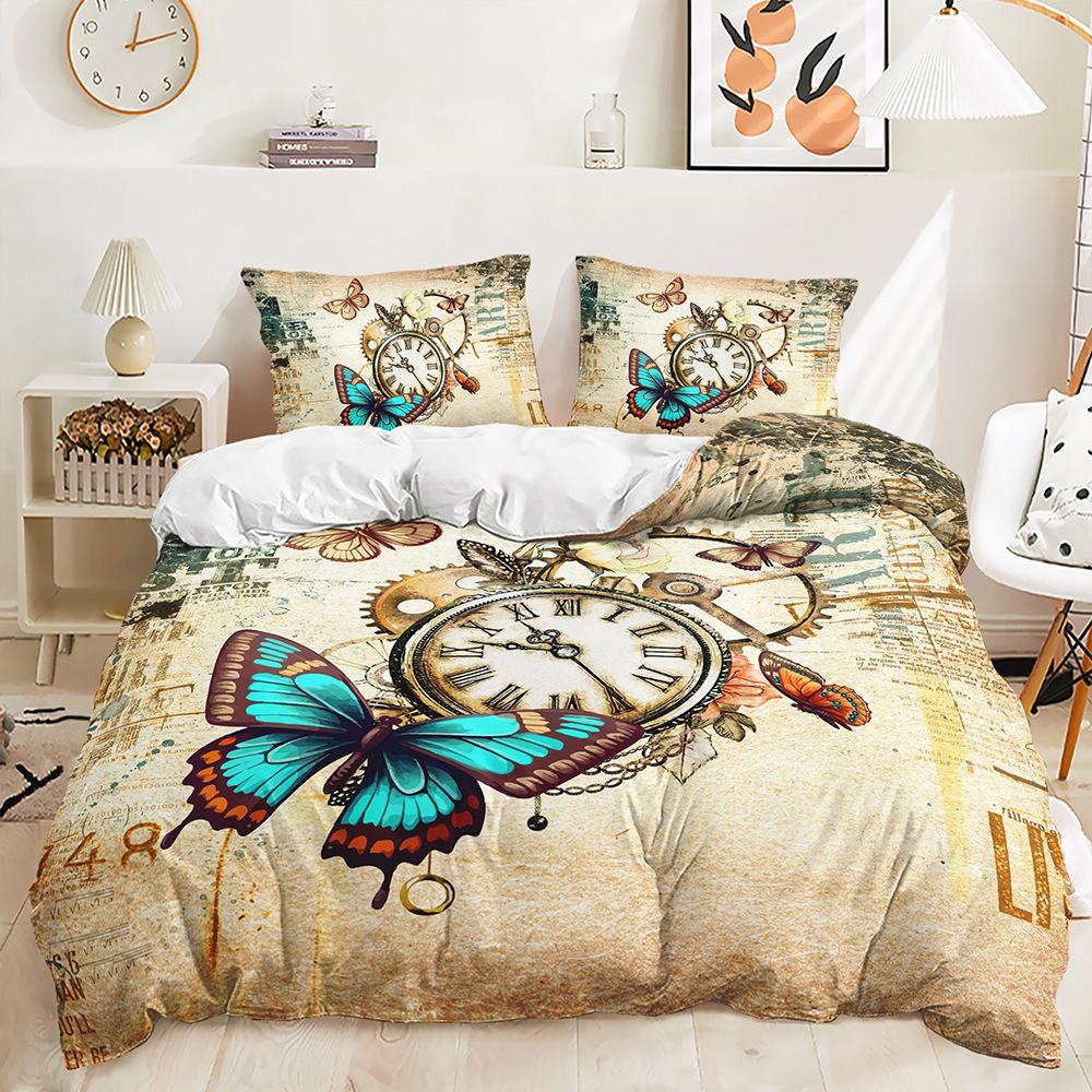 Pościel dziecięca trzyczęściowa z nadrukiem cyfrowym Tekstylia domowe Poszwa na kołdrę