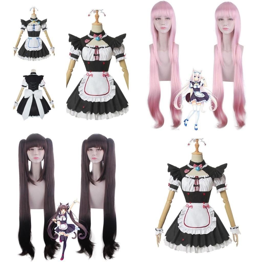 Japanese Anime Nekopara Chocola Vanilla Cosplay Costume Perfect Stitches Breathable Design