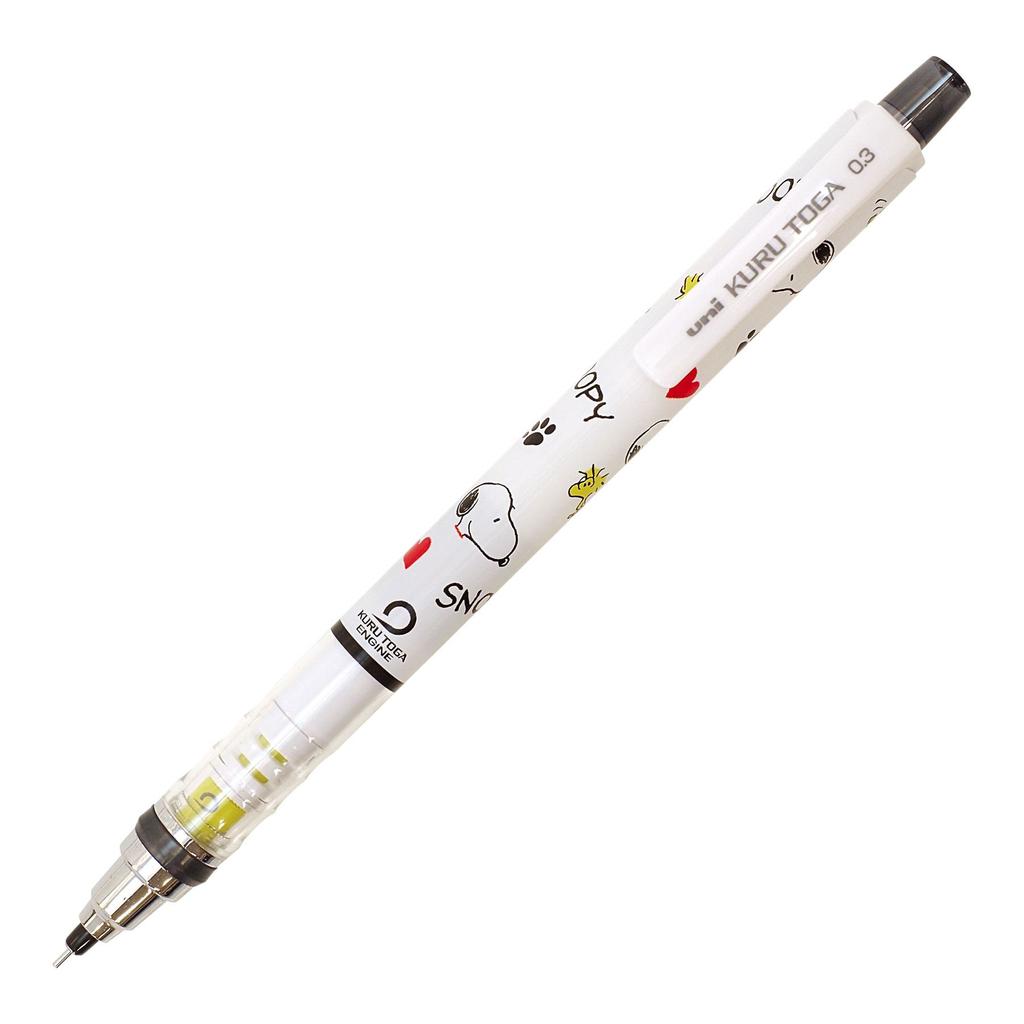 Limited Edition Mechanical Pencil SNOOPY "Kurutoga" 0.3mm [S White] M3-650PN
