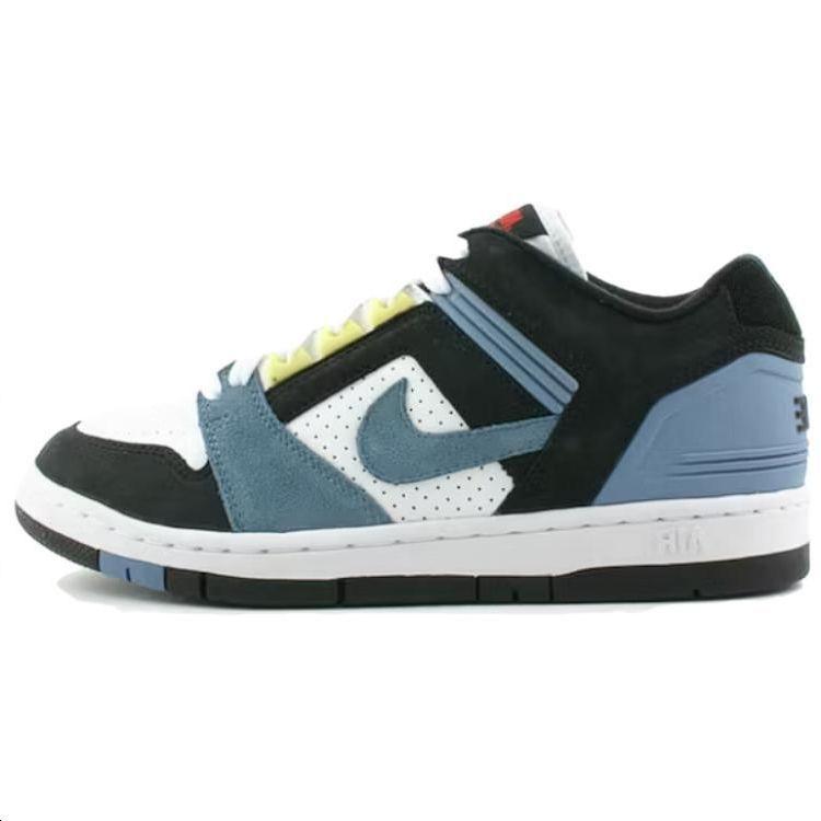 

Nike Air Force 2 Low Premium Escape Unisex Sneakers White Storm-Blue Black 312488-141