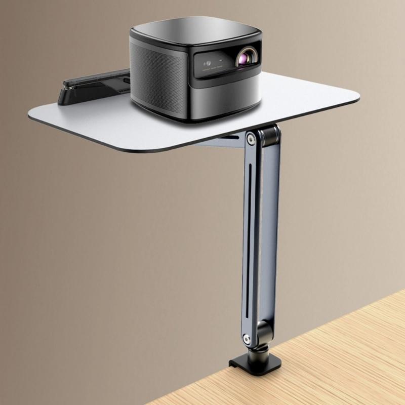 MultiAngle Swivels Laptop Support Arm Mount, Ergonomic Reading Mount with Clip for Tablets and Notebook with Solid Clip