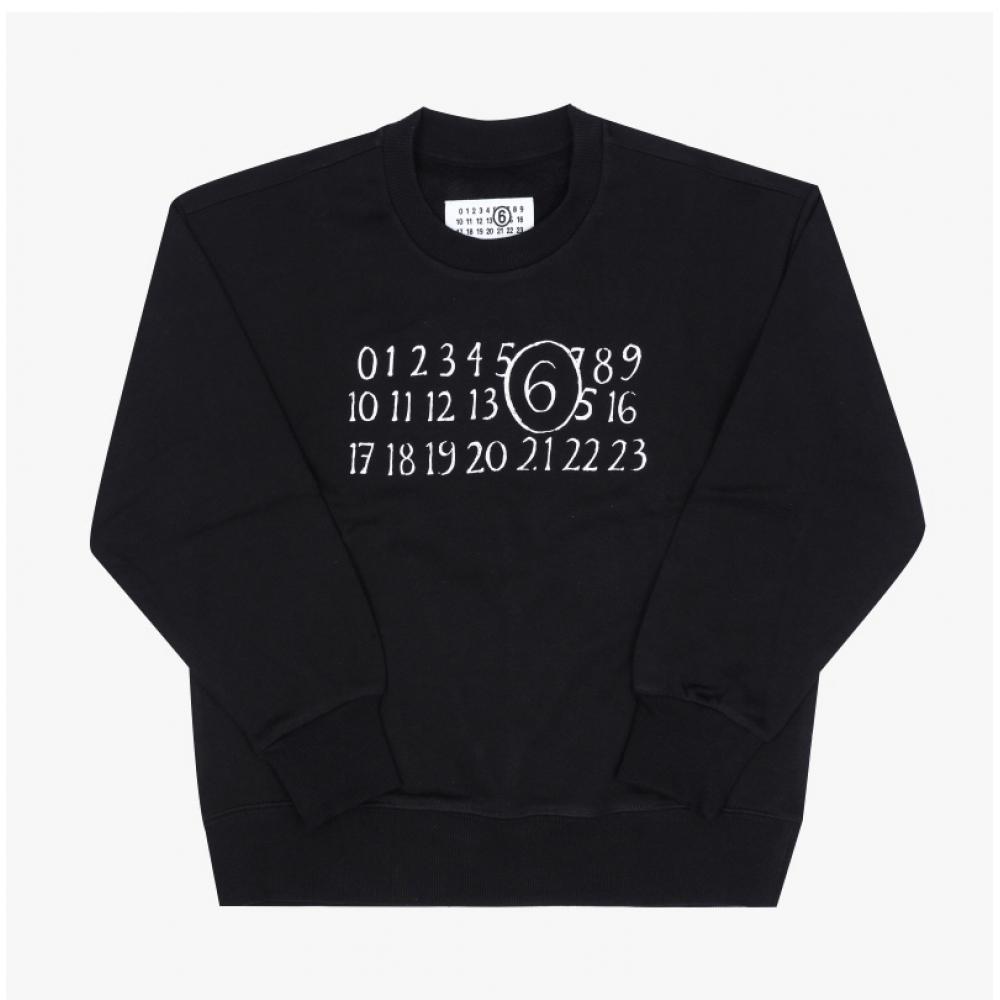 Maison Margiela Kids Sweatshirt  Adult Wearable  M61009 Mm02x M6900 Mm6 Numbered