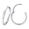 3 Titanium Alloy Closed Mouth Ring Popular Piercing Jewelry Earring Seamless Ring Earring Lip Ring Nose Ring