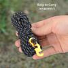 Guy Ropes 3mm Paracord Reflective Cord Guyline Nylon Rope with Tensioners for Outdoor Camping Hiking Awning Tent
