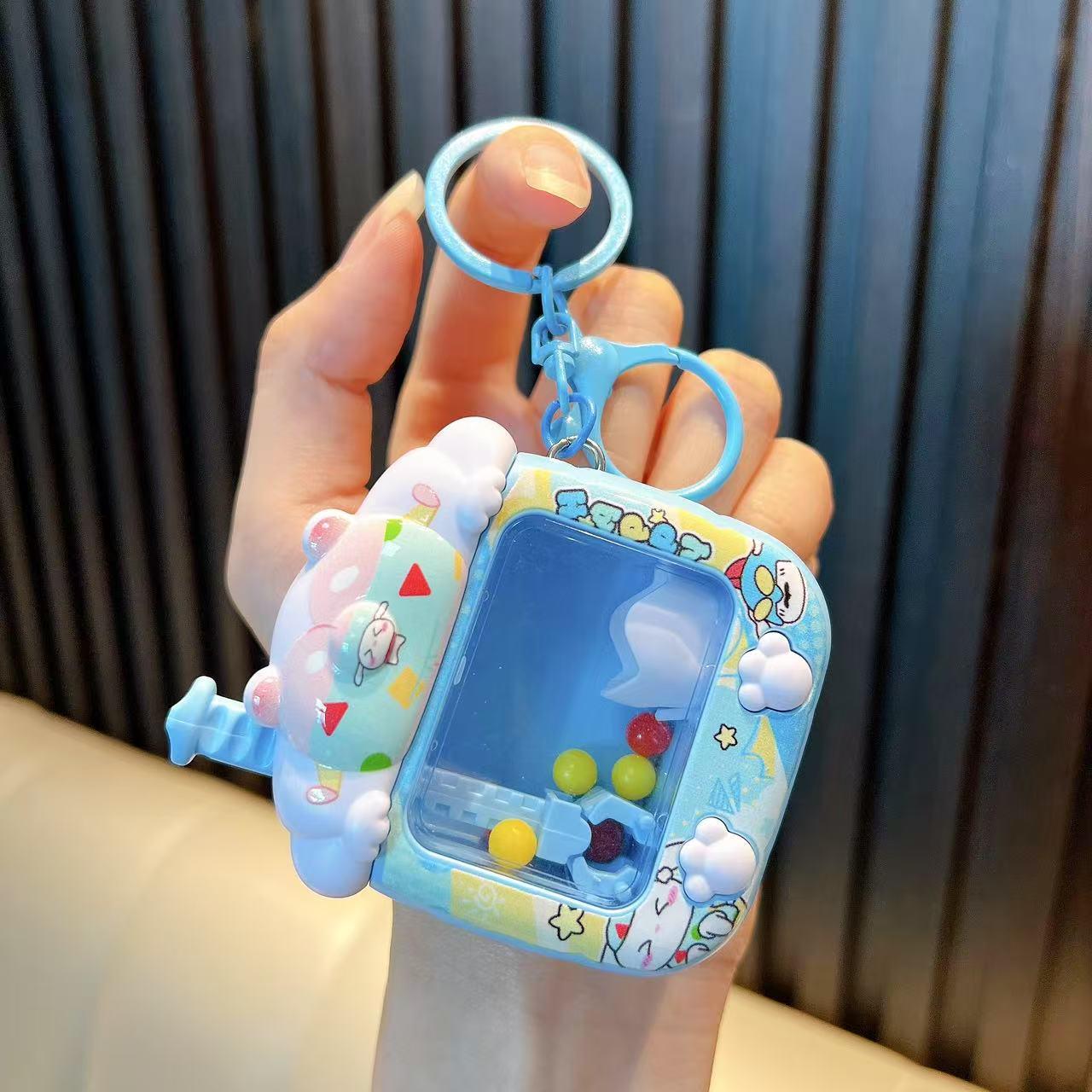 Exquisite Cartoon Bear Toy Keychain Claw Machine Backpack Pendant