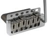 Wilkinson WVP6-SB 10.8mm 5+1 Hole Tremolo Bridge Unit with Stainless Steel Saddles and Full Steel Block for Imported/Japanese Strat Guitars, Chrome