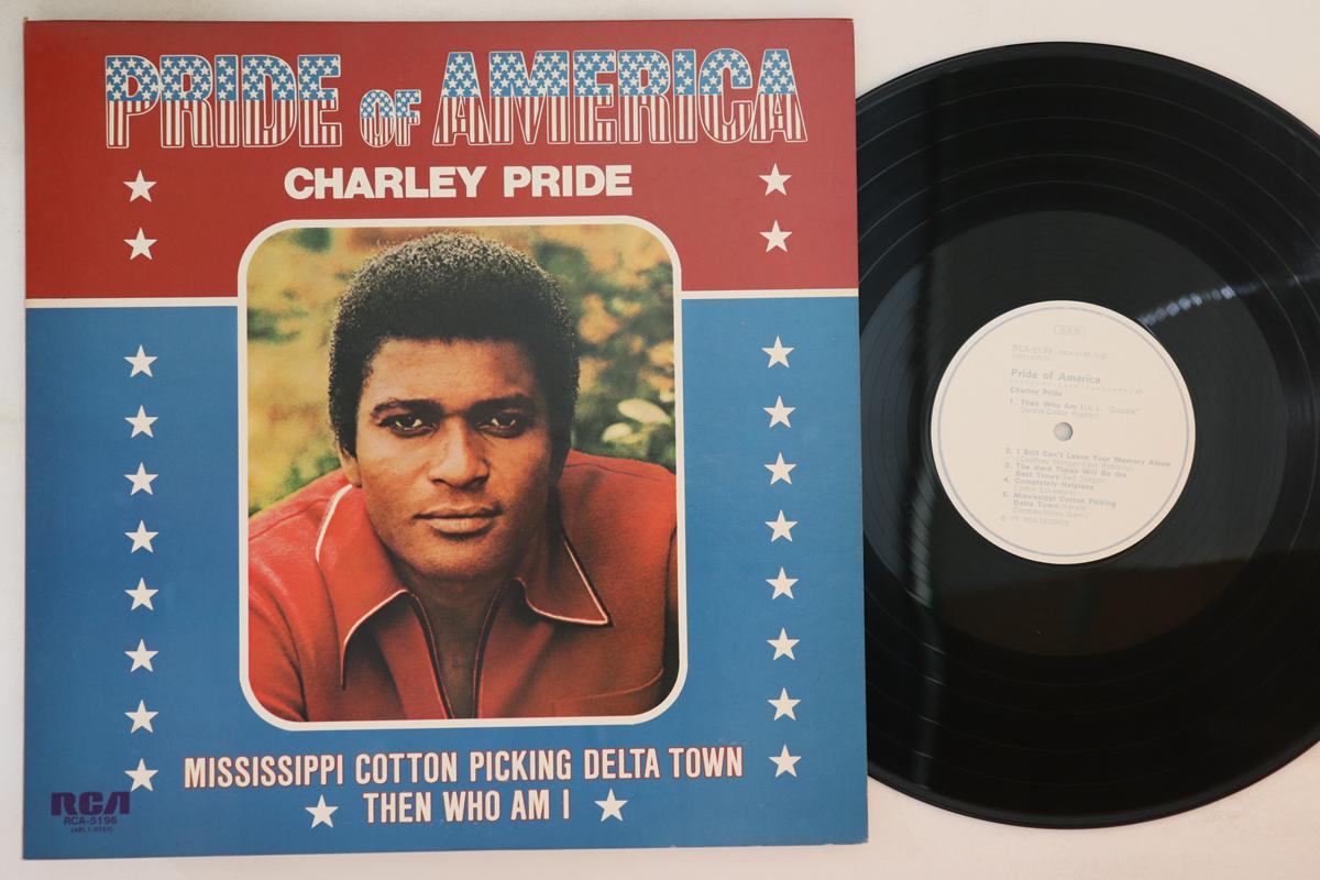 

LP Record CHARLEY PRIDE - Pride Of America RCA5196PROMO RCA 1975 Japan Country Used