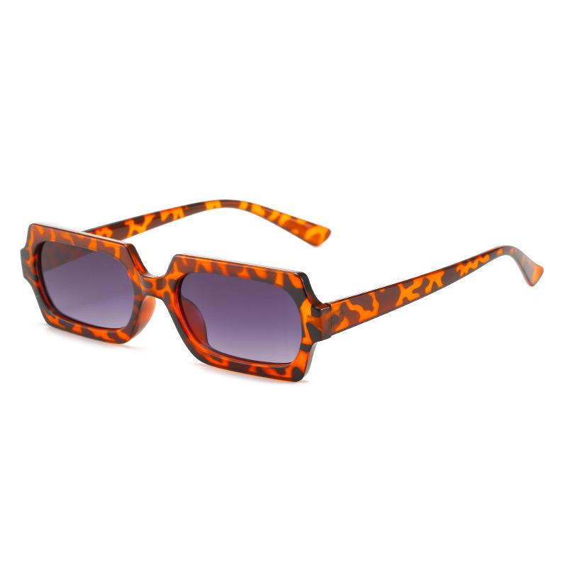 Polygonal Small Frame Sunglasses Candy-Colored Sunglasses Women'S Trend Glasses