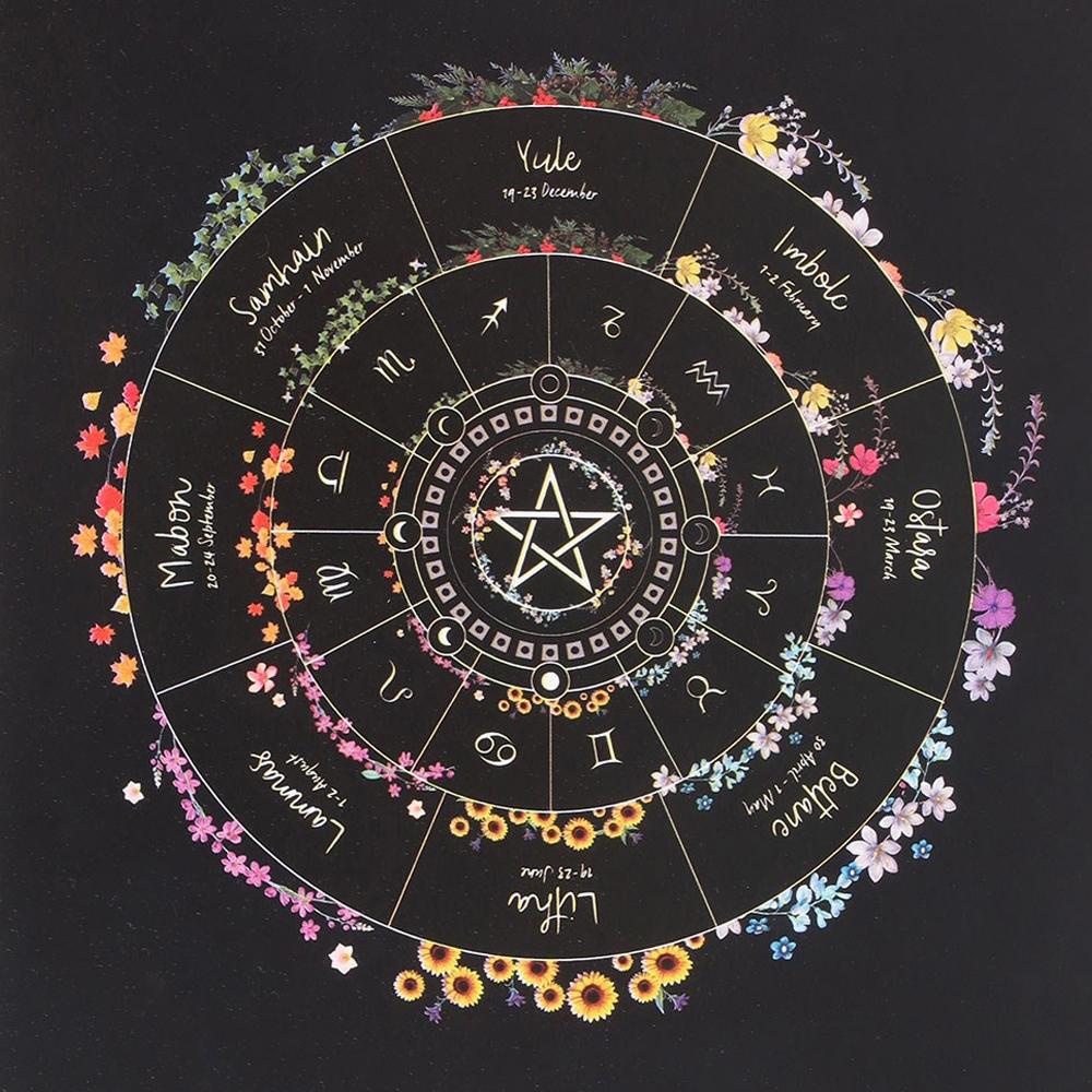 Something Different Wheel Of The Year A5 Notebook