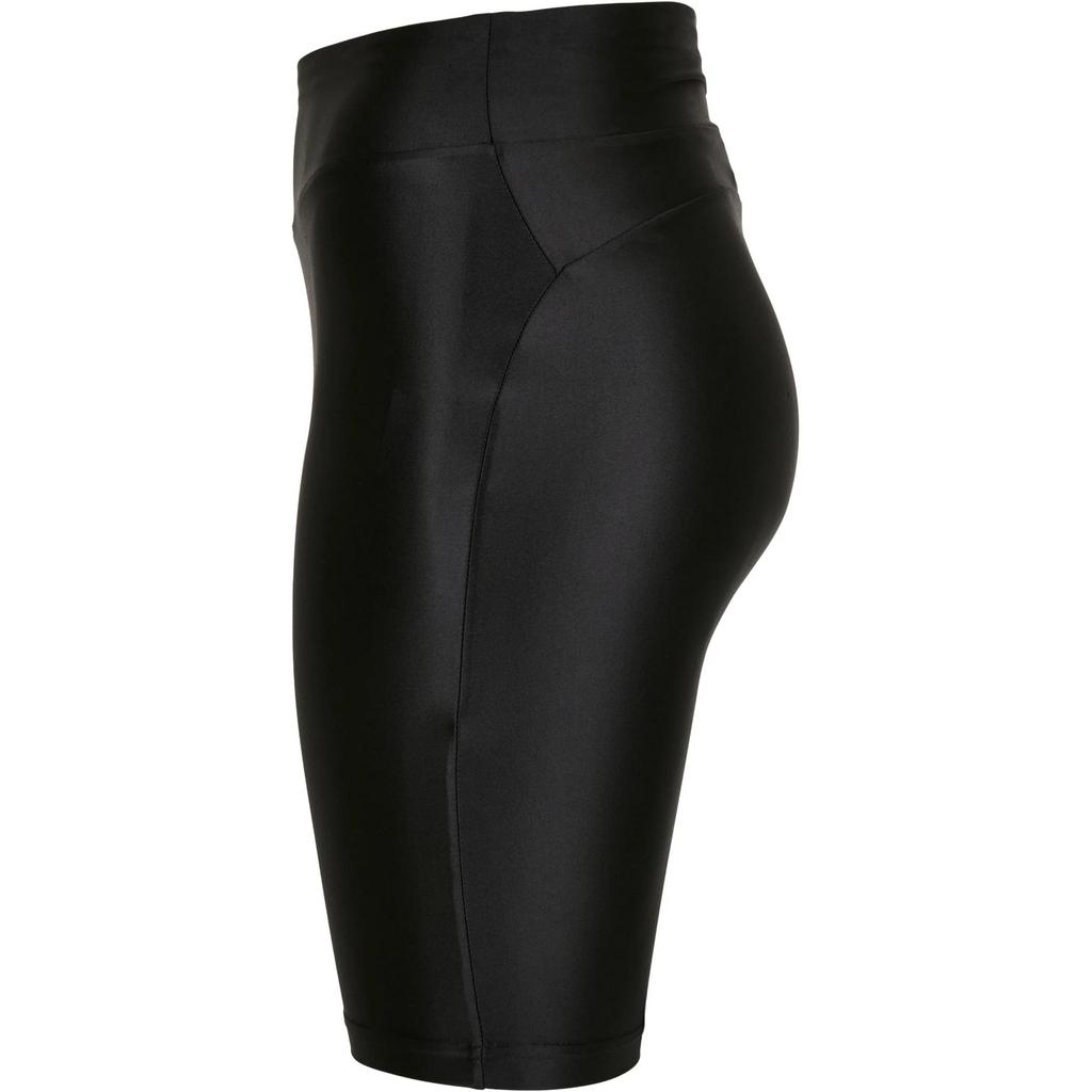 Urban Classics Womens/Ladies Metallic Shiny High Waist Cycling Shorts (Pack of 2)